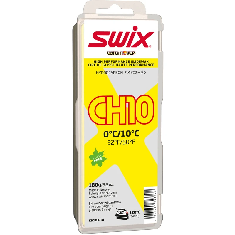 Swix CH10X Yellow Glide Ski Wax 1 Swix CH10X Yellow Glide Ski Wax